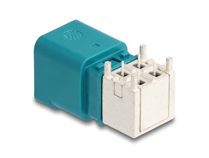 Delock Mini FAKRA Z Stecker quad gewinkelt B-Typ PCB #2 
