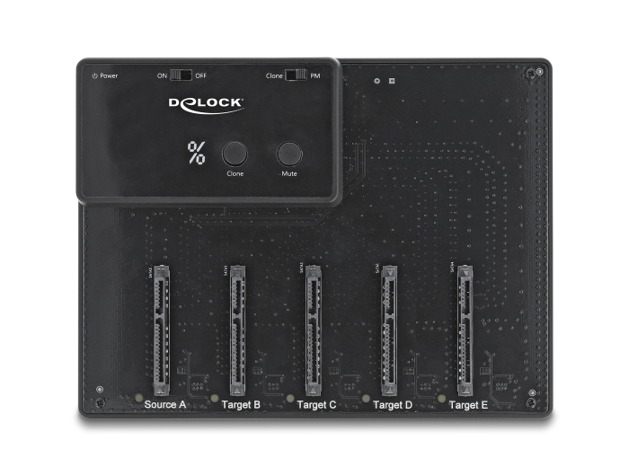Delock USB 5 Gbps Docking- und Klonstation für 5 x 2.5″ SATA HDD / SSD #5 