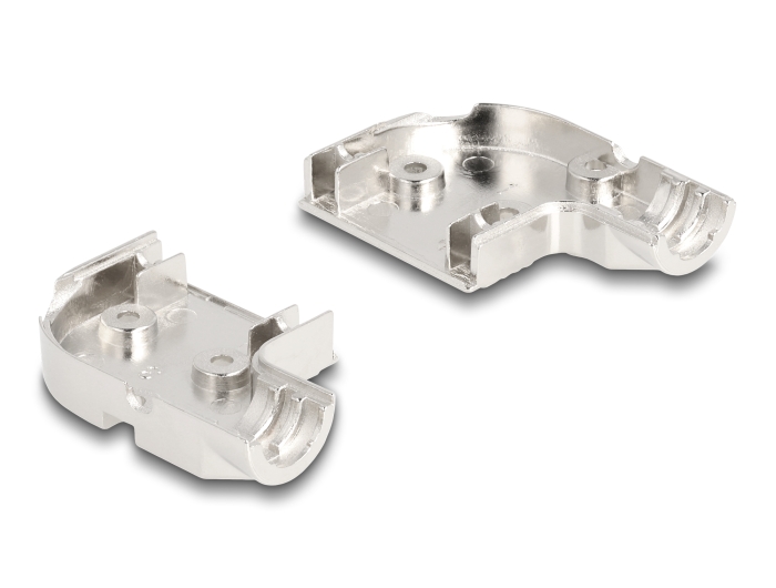 Delock Gehäuse für D-Sub 9 Pin Stecker / Buchse 90° gewinkelt #2 