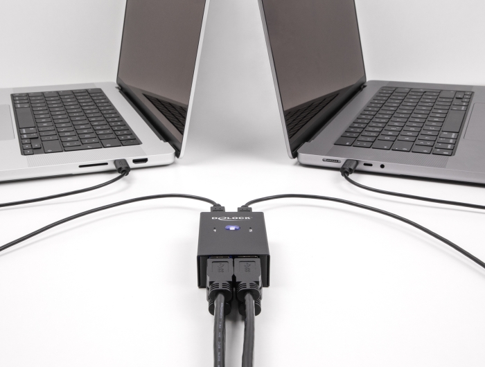 Delock USB 2.0 Switch für 2 PC an 4 Geräte #3 